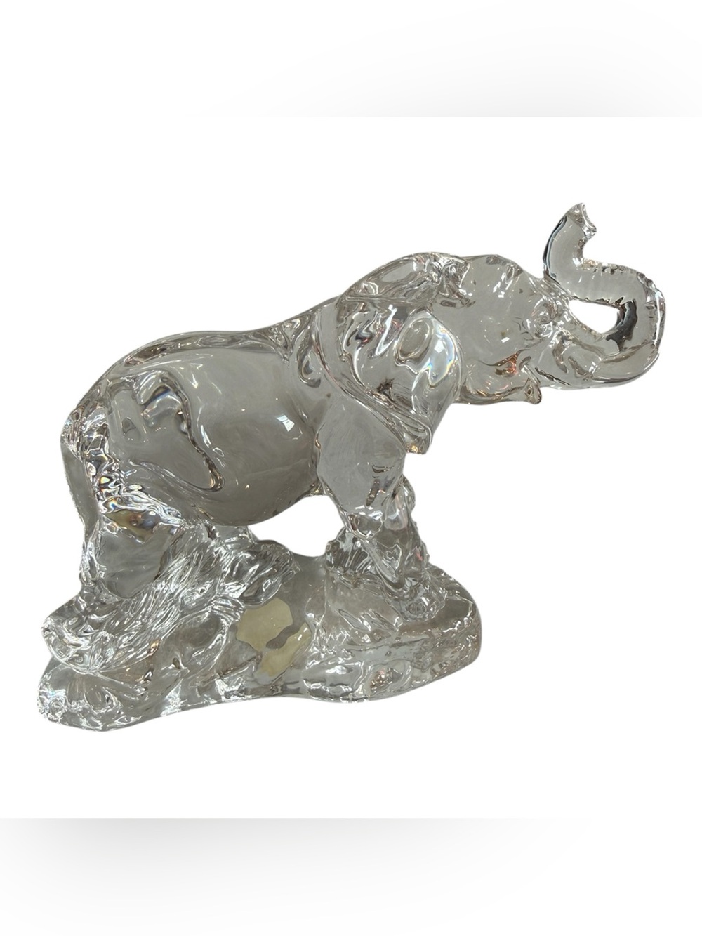 Princess House 24% Lead Crystal Elephant Wonders of the World Germany NWOT
